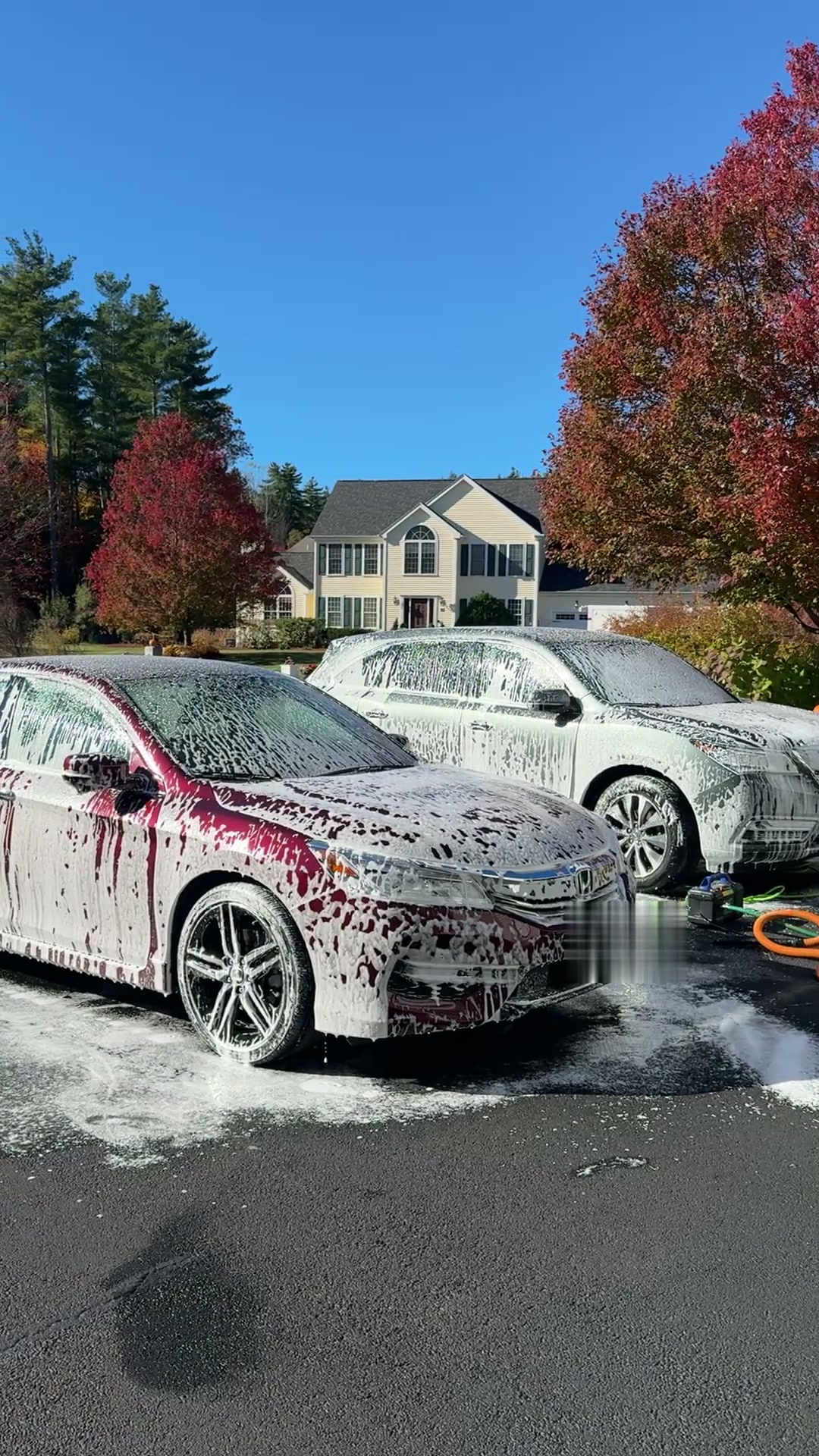 Honda Accord — Foam Bath